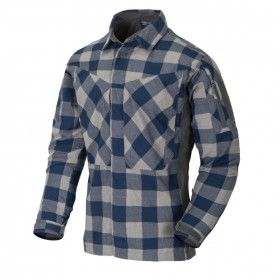 Koszula Helikon-Tex MBDU Flannel - Slate Blue Checkered